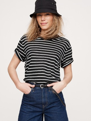 Relaxed Linen T-Shirt | Banana Republic (US)