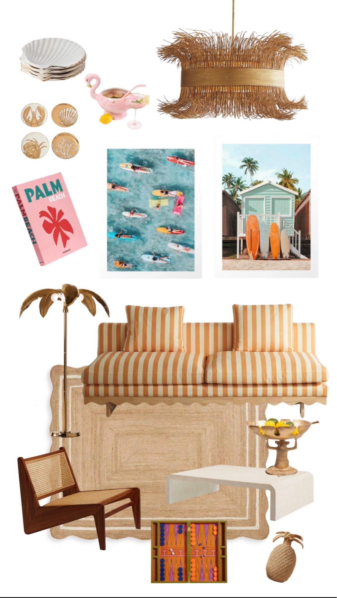 It’s all wavy baby in this beach house 🏝️ 

#LTKhome #LTKfindsunder100