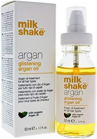 milk_shake Glistening Argan Oil - Organic Argan Hair Oil for Dry Damaged Hair and Growth | Amazon (US)