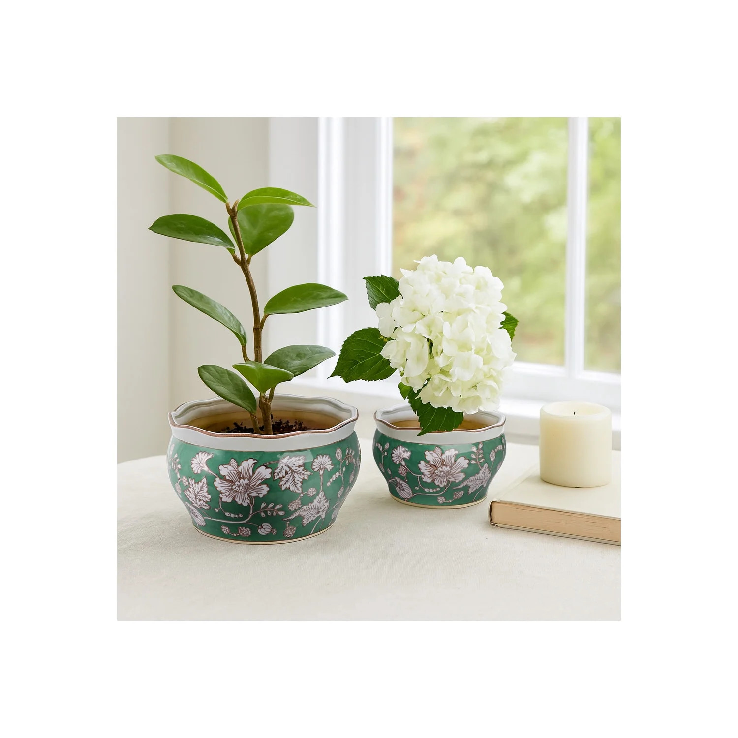 Vibrant Flower Pots for Home Decor - Stylish Planters and Plant Pots - Modern and Functional Pots... | Walmart (US)