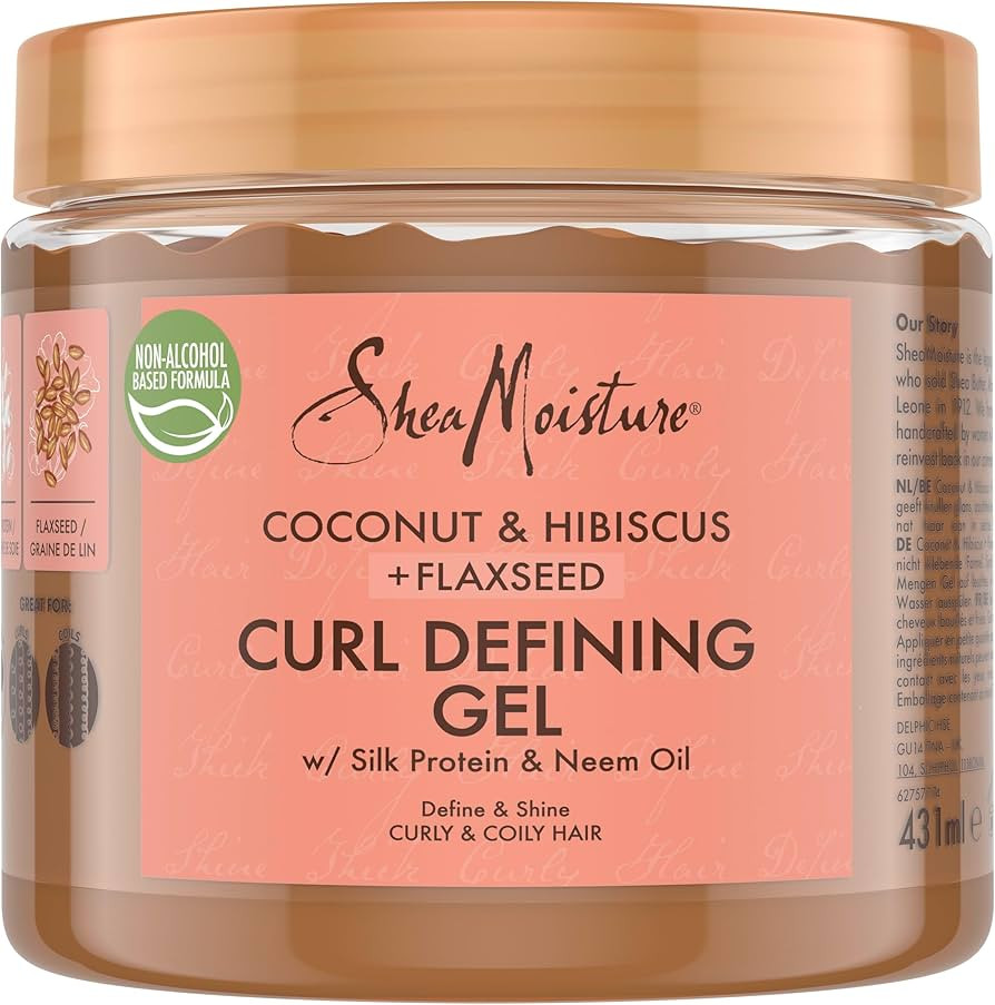 SheaMoisture - Coconut & Hibiscus Defining Styling Gel 431 ml | Amazon (UK)