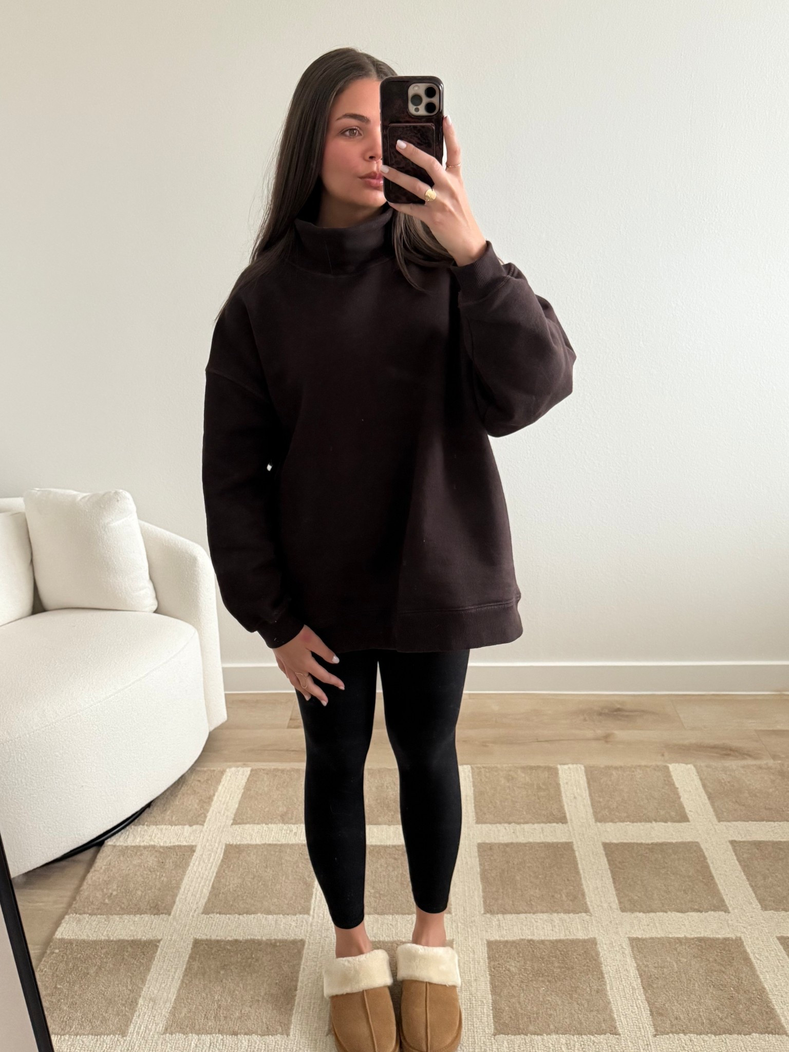 Obsessed with this mock neck from free people! Also tagged an aerie look for less 

#LTKGiftGuide #LTKootd