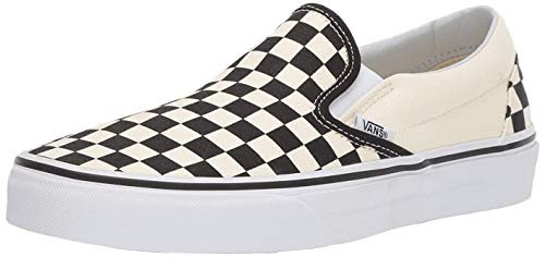 Vans Classic Slip-On, Black Off White Checkerboard Size 11 Women/9.5 Men | Amazon (US)