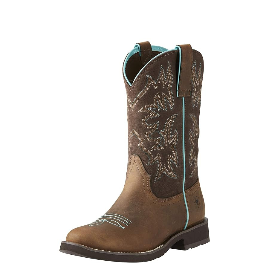 Ariat Women's Delilah Round Toe Work Boot | Amazon (US)