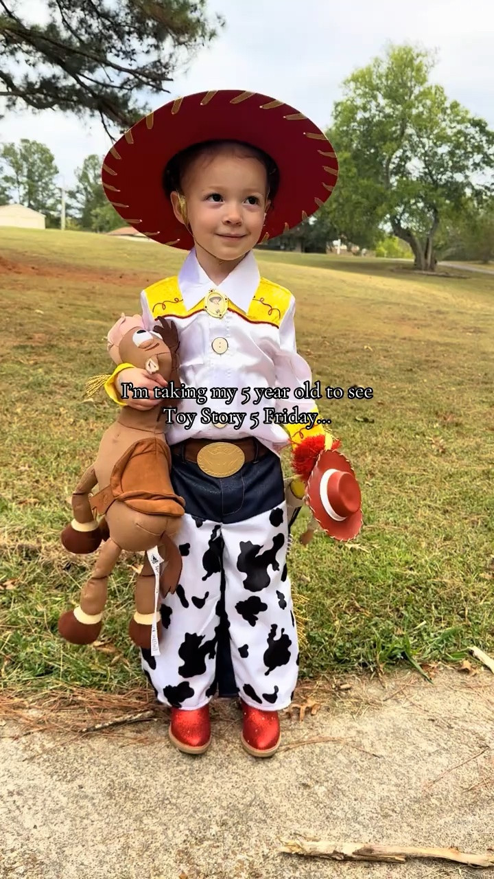 Taking my 5 year old to see Toy Story 5, but in my mind, I’m taking that 2 year old little girl obsessed with Jessie 🥰🤍

#LTKKids #LTKmomlife #LTKSeasonal
