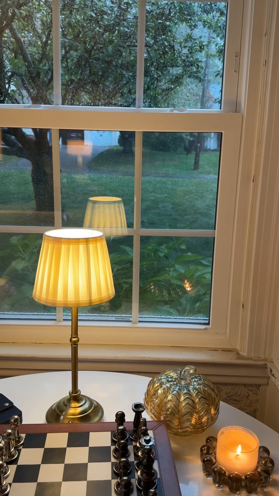 Rainy autumn days are made for lamp light, candles, and board games 

#LTKHome #LTKSeasonal