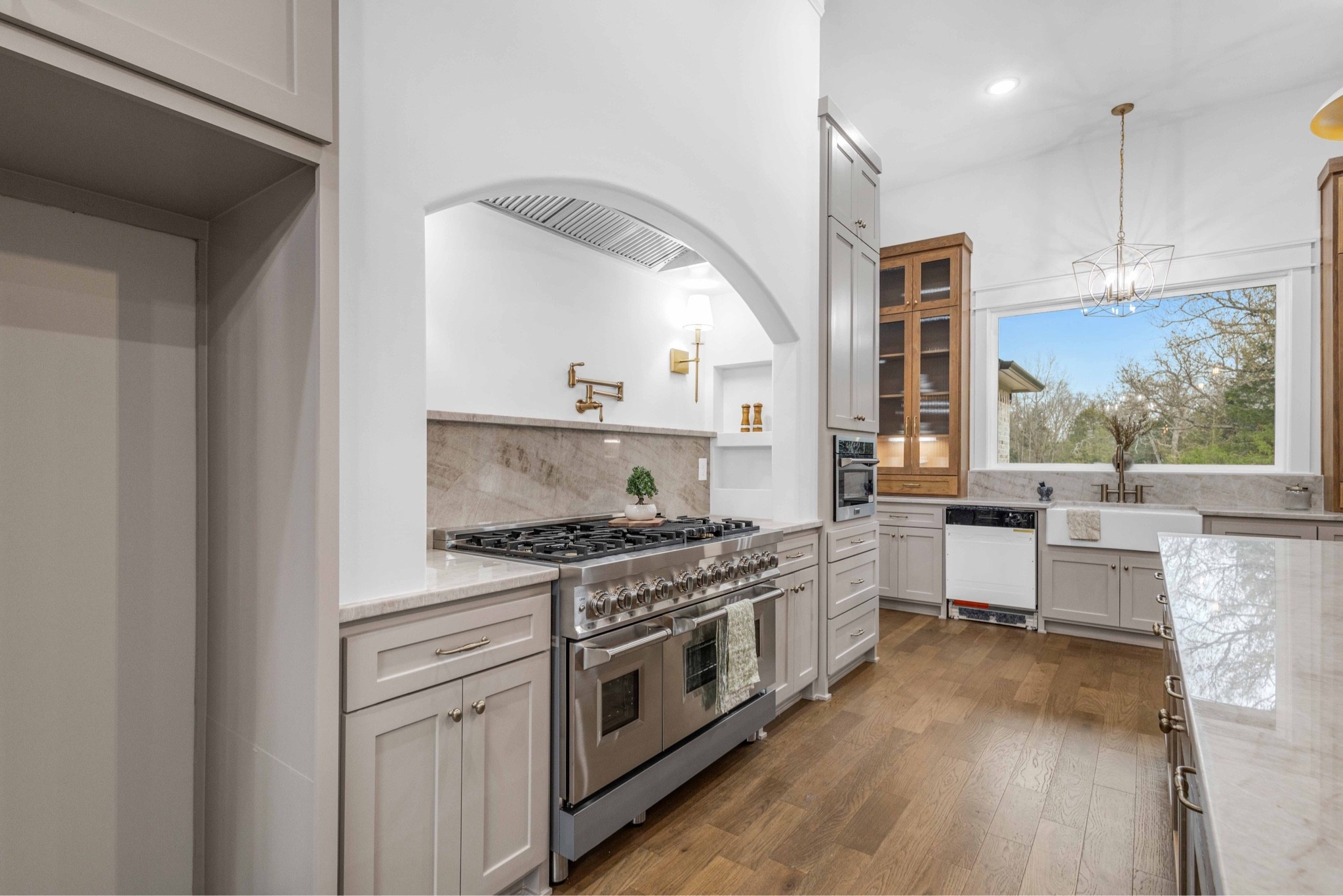 Beautiful kitchen with Z line appliances.

#LTKHome