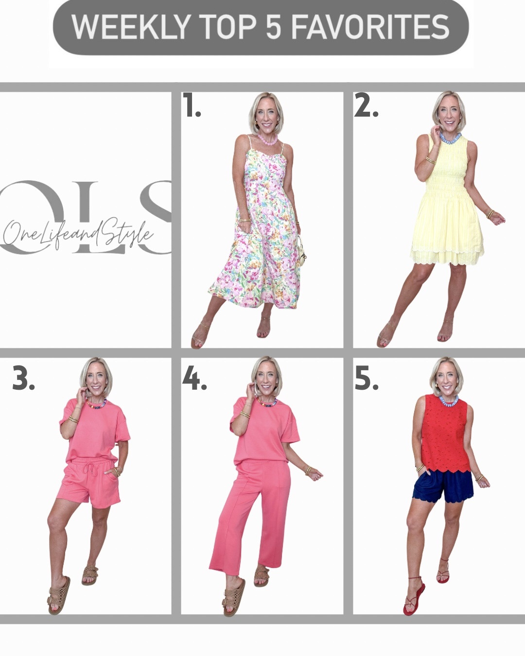 Last week’s top 5 favorites

#LTKOver40 #LTKSeasonal