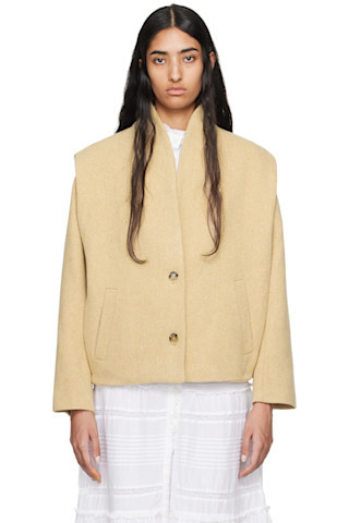 Beige Drogo Jacket | SSENSE
