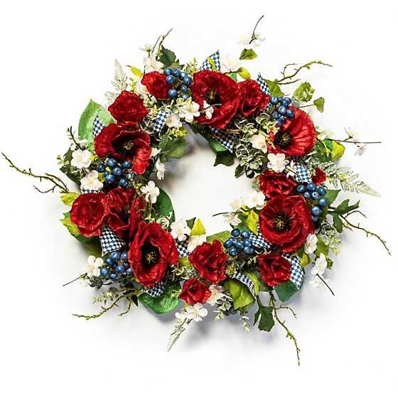 Royal Poppy Wreath | MacKenzie-Childs