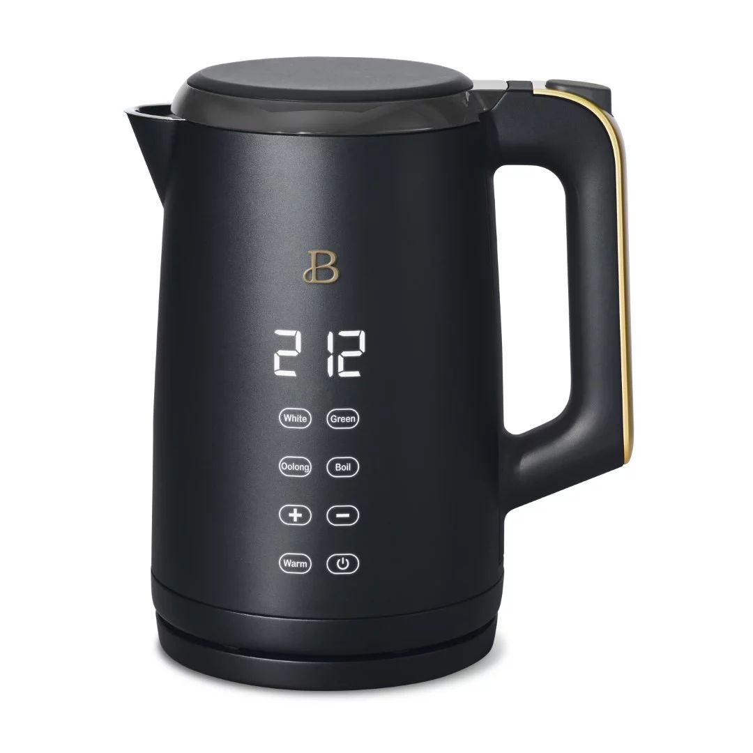 Beautiful 1.7L One-Touch Electric Kettle, Black Sesame by Drew Barrymore | Walmart (US)