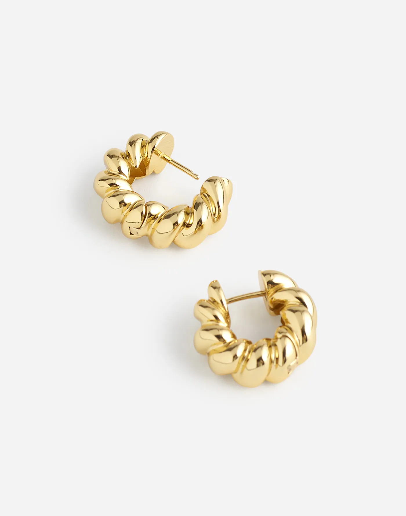 Chunky Rope Hoop Earrings | Madewell