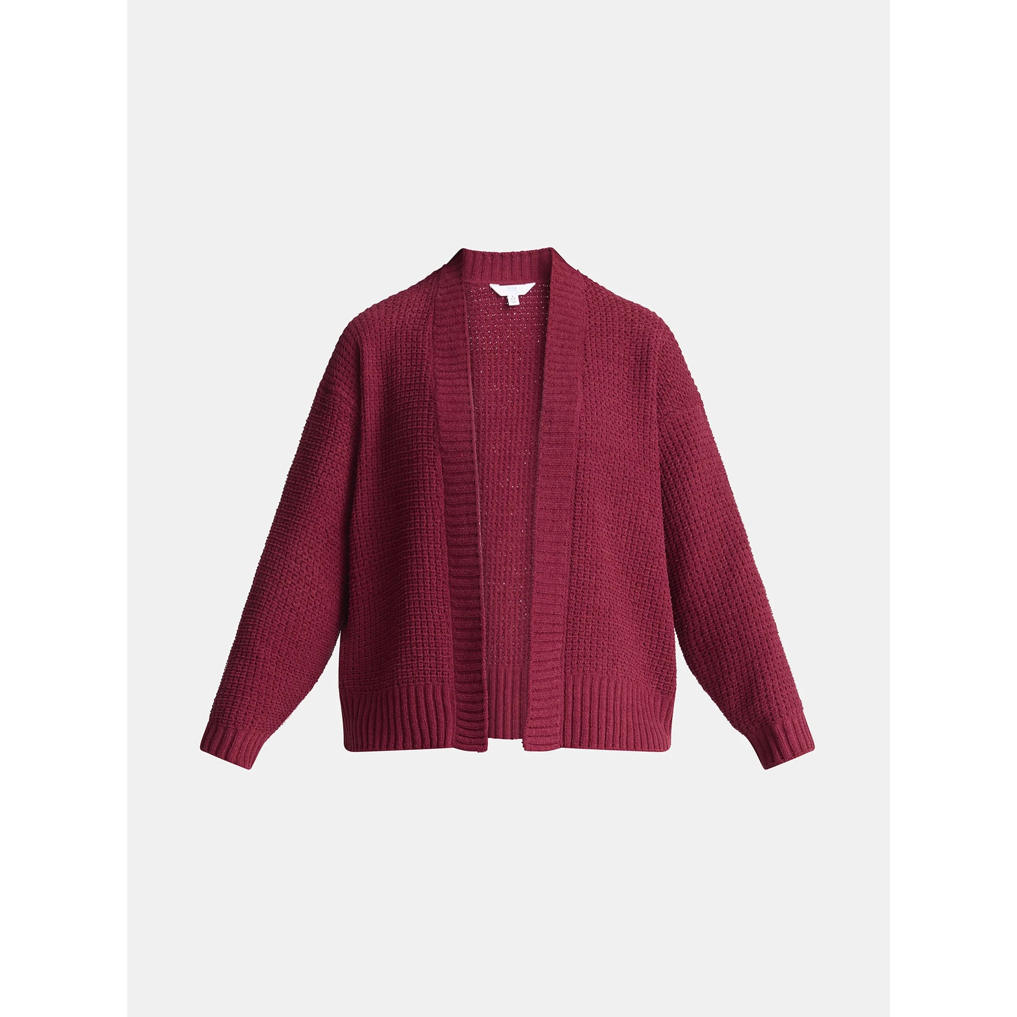 Time and Tru Women's Chenille Cardigan Sweater, Midweight, Sizes XS-XXXL | Walmart (US)