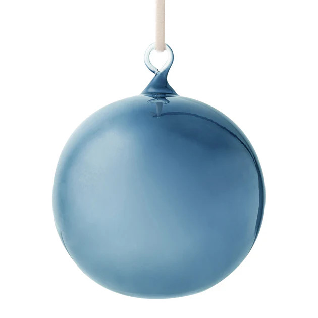 Ocean Blue Bubble Ornament - Set of 3 | Cailini Coastal
