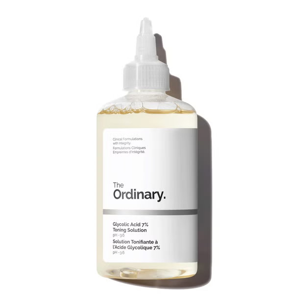 The Ordinary Glycolic Acid 7% Exfoliating Toner 240ml | LOOKFANTASTIC IE