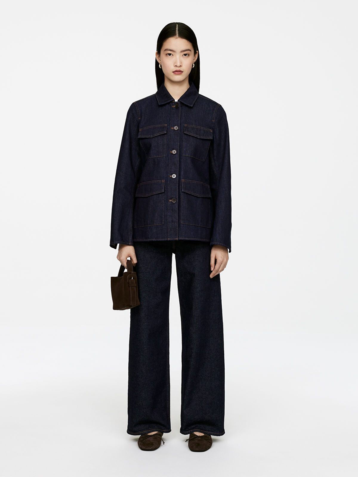 Denim Overshirt | Arket UK