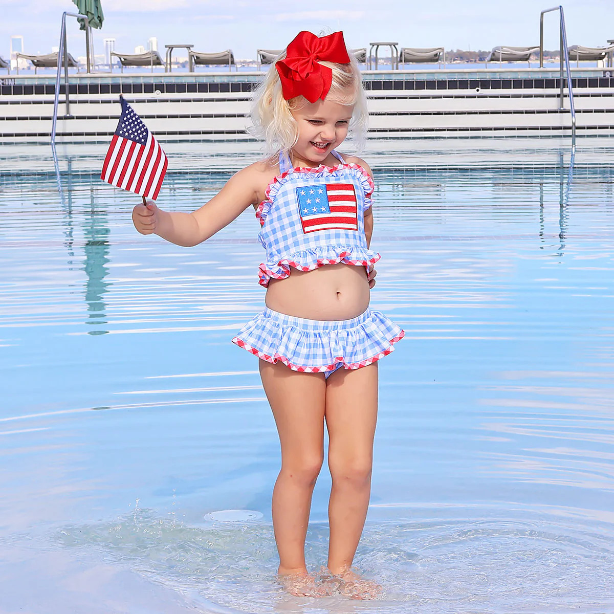 Americana Two Piece Swimsuit | Classic Whimsy