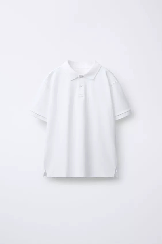 BASIC PLAIN POLO SHIRT | Zara US