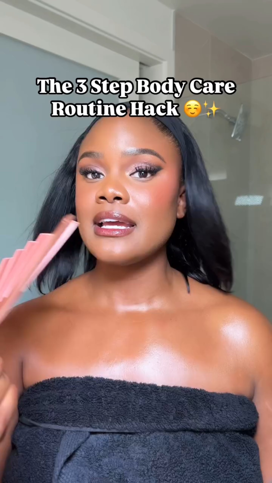 My 3 Step Body Care Hack for Getting Glowy Skin and Smelling Good ✨ Comment “Okay Glow” for a 🔗 to all the products used sent to your DM’s

#beauty #bodycare #bodycareroutine #fragrance #perfume #reelsinstagram #reels