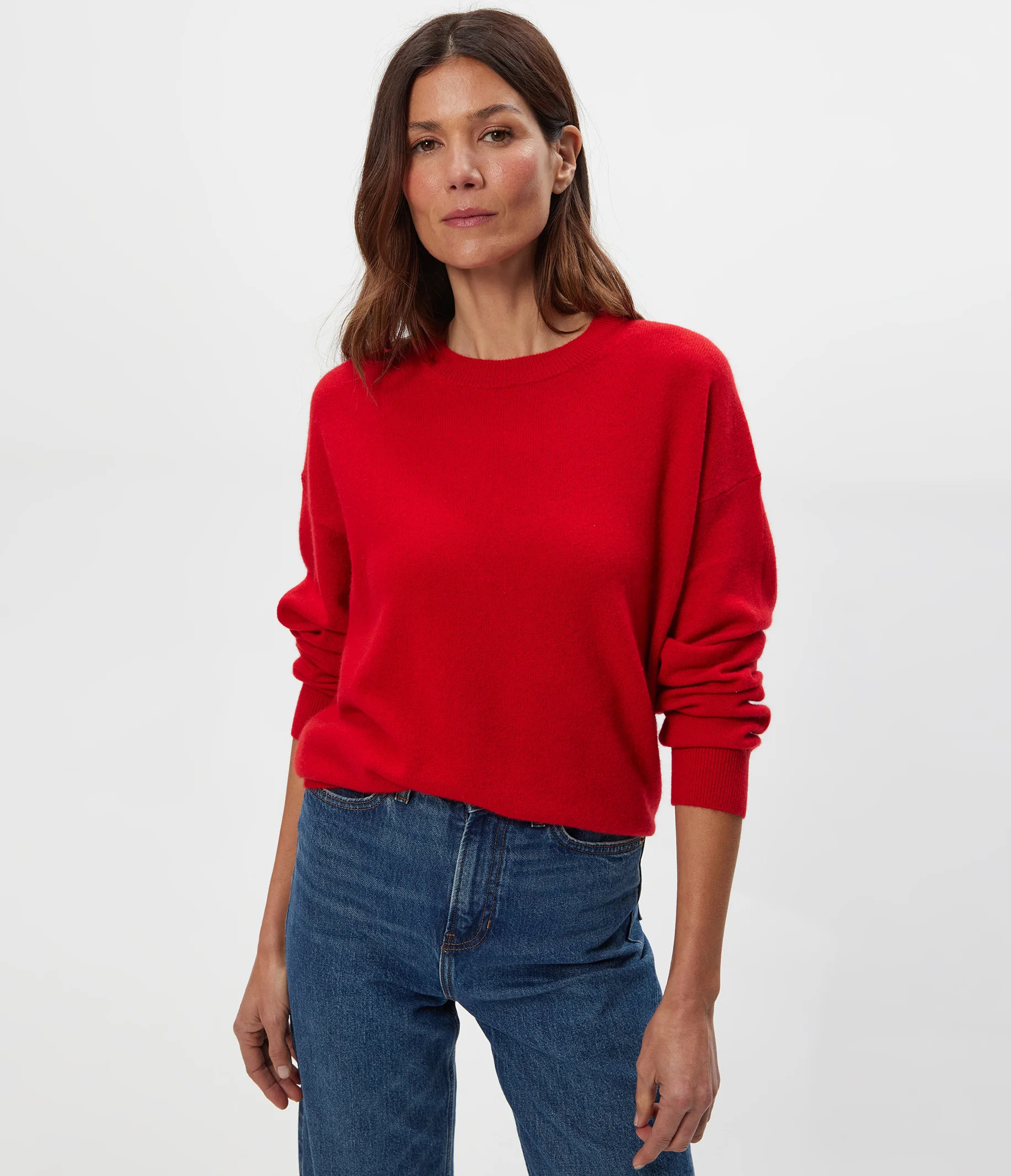 Variant options: Celeste Crewneck Cashmere Sweater | MichaelStars.com
