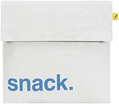 Fluf Flip Snack Sack: Reusable Snack & Sandwich Bag | Organic & Recycled Materials | Tested Food-... | Amazon (US)