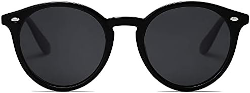 SOJOS Retro Round Polarized Sunglasses for Women Men Classic Vintage Sunnies SJ2069 | Amazon (US)