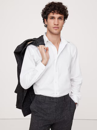 Slim-Fit Wrinkle-Resistant Dress Shirt | Banana Republic (US)