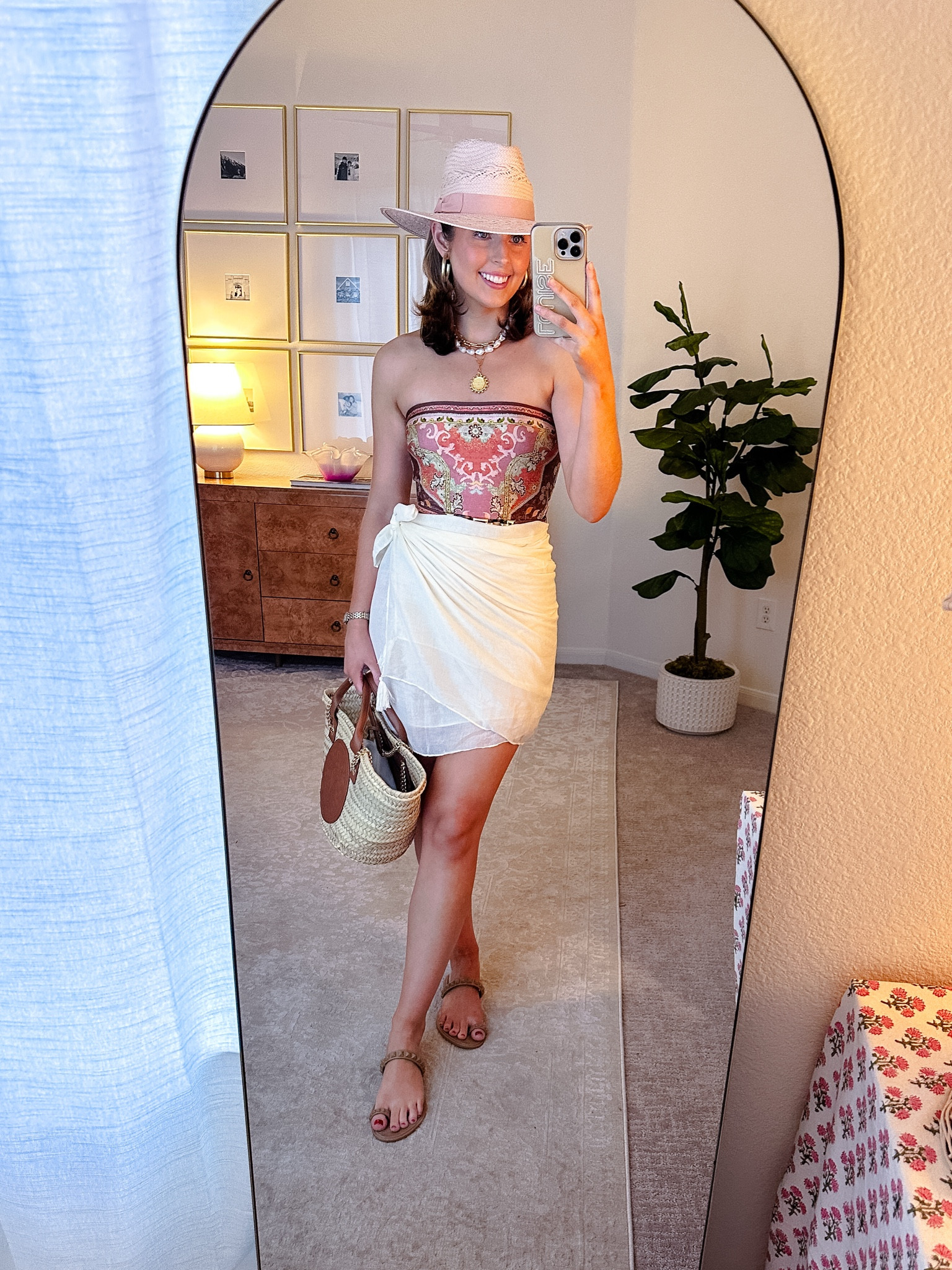 What I packed for Mexico! Wearing size 1 in swimsuit. Sarong is old, linked similar!

#LTKStyleTip #LTKSeasonal