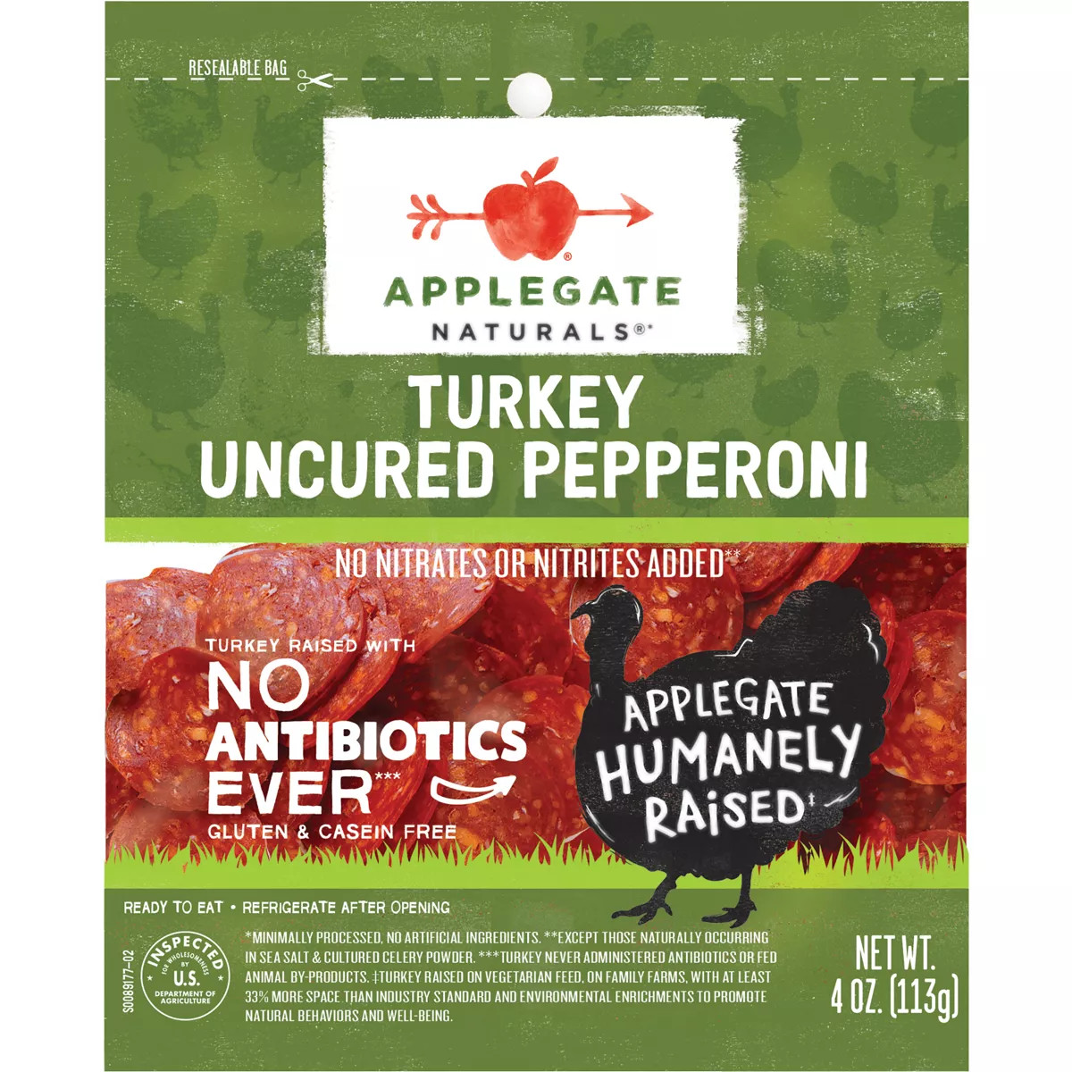 Applegate Natural Uncured Turkey Pepperoni - 4oz | Target
