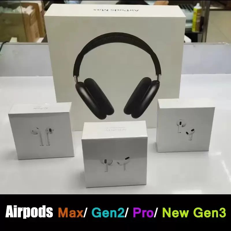1:1 Dupe Air Pods Max With ANC 2 3 Gen Bluetooth Wireless Earphones Headphones And A Pp Le Pencil... | DHGate
