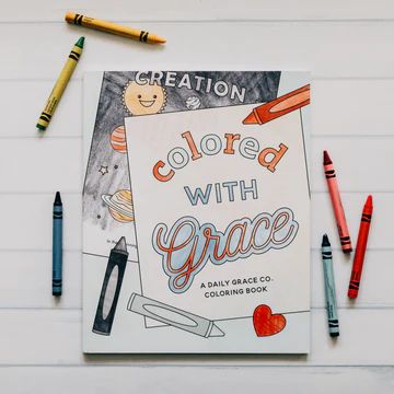 Colored with Grace - Kids Coloring Book | The Daily Grace Co.