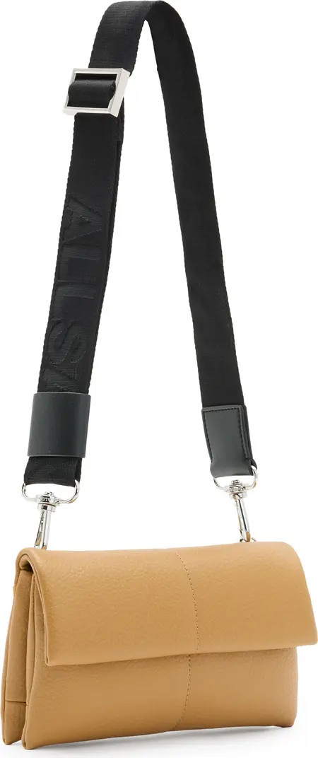 Ezra Logo Strap Leather Crossbody Bag | Nordstrom