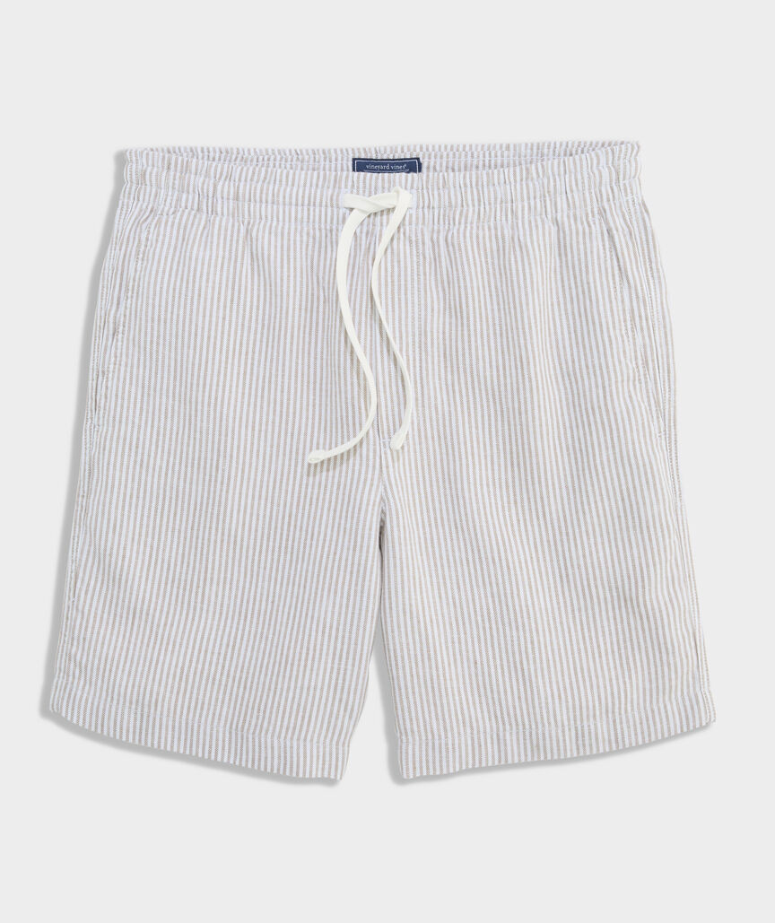 7 Inch Surfside Pull-On Linen Shorts | vineyard vines