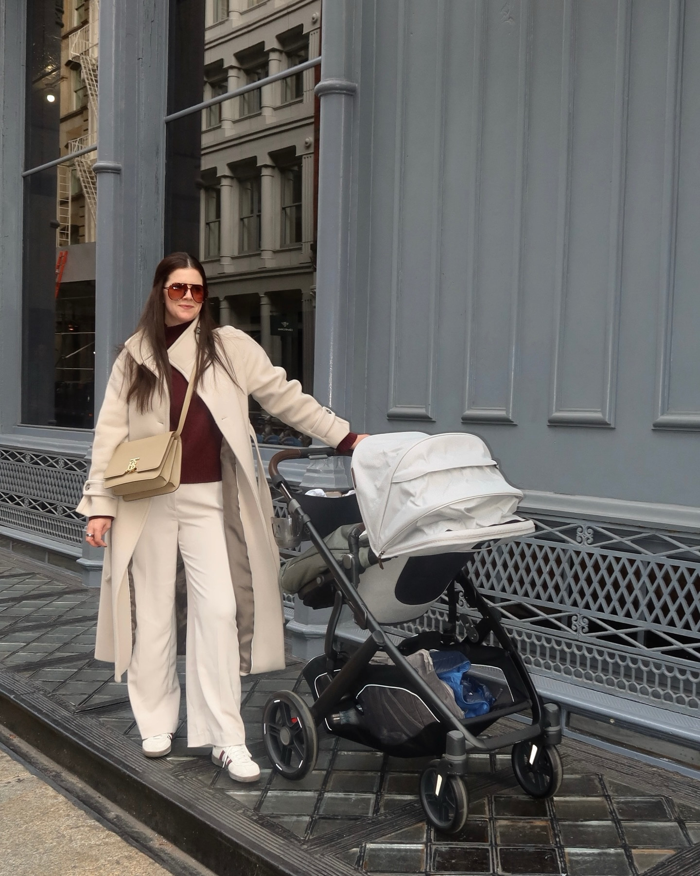 city days with Teddy 🤍

#nycmom #motherhoodinstyle #nycstreetstyle nyc fashion, nyc outfit, nyc mom, nyc baby, mom style, mom fashion, casual outfit, chic outfit, winter outfit idea