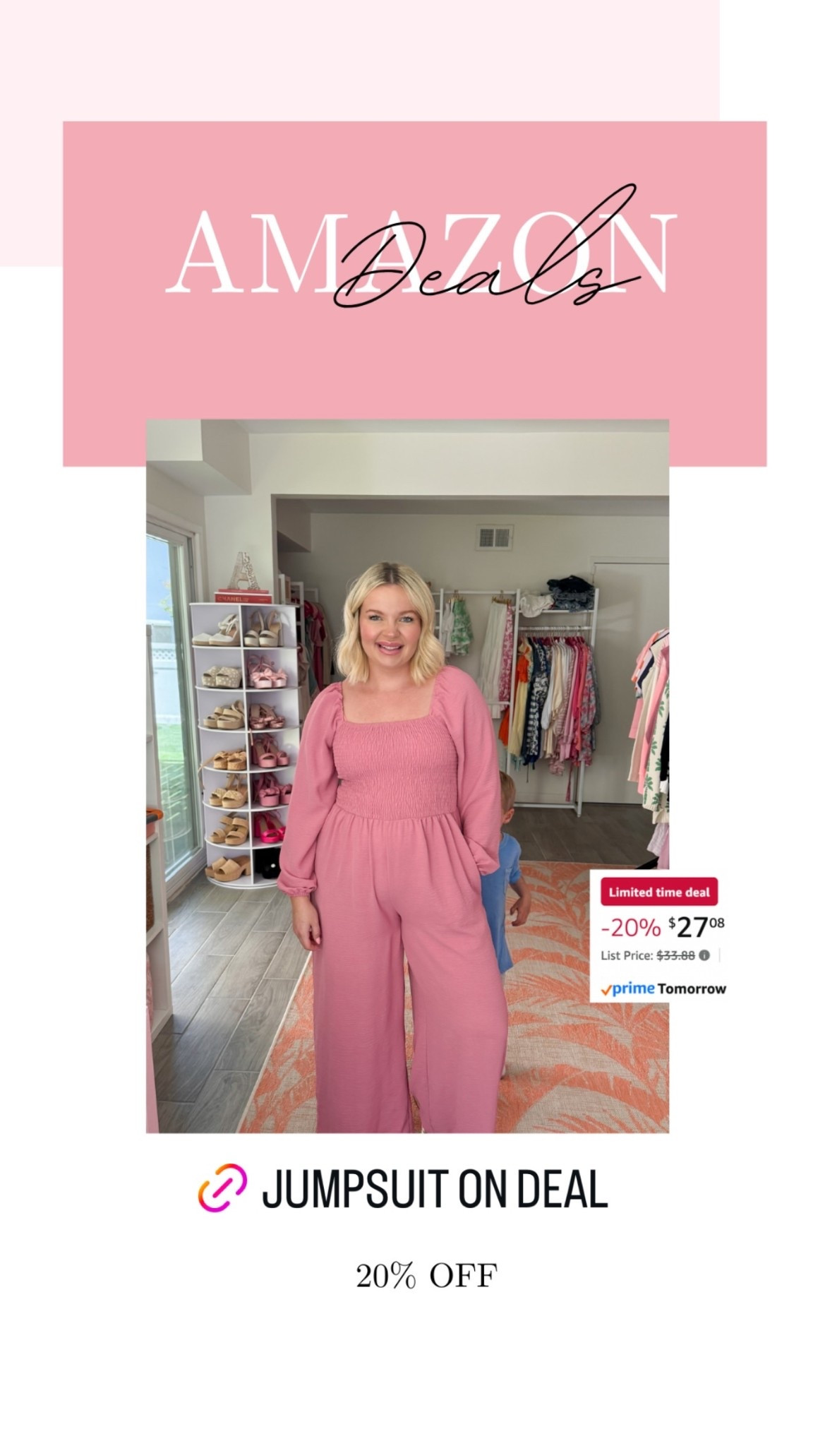 My comfy casual jumpsuit is back on deal! Comes in a few colors. 

#LTKMidsize #LTKSaleAlert