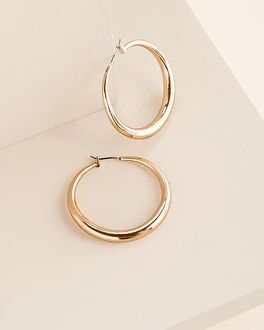 Cassie Gold-Tone Circle Earrings | Chico's