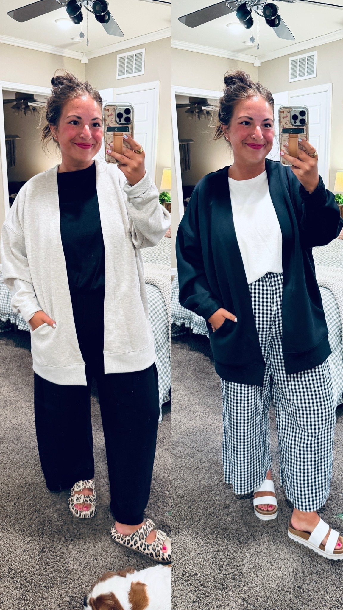 These Target cardigans are the perfect comfy layer! So soft, easy to throw on & perfect for casual days or keeping cozy in the classroom. Love the oversized fit & pockets! 🤍 

 #LTKMidsize #LTKWorkwear #LTKootd