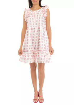 Women's Flutter Sleeve Dress | Belk