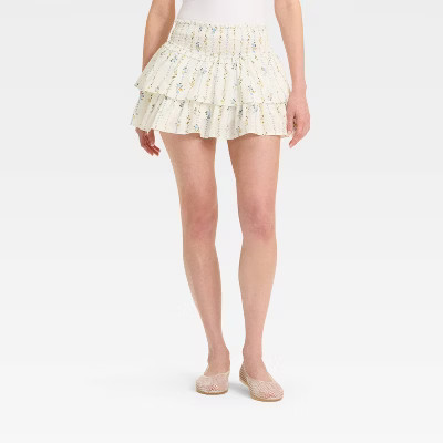 Women's Tiered Mini Skort - Wild Fable™ | Target