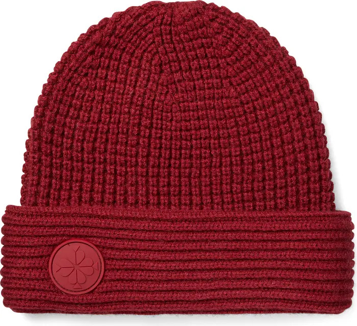 kate spade new york logo waffle knit beanie | Nordstrom | Nordstrom