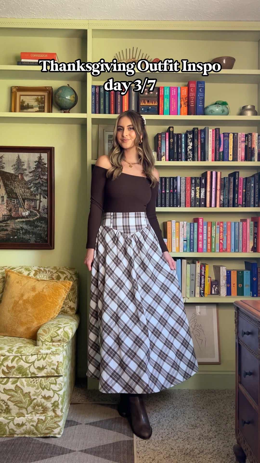 Thanksgiving/Holiday outfit inspo! Wearing a small in everything. Obsessed with this maxi and it comes in a ton of color ways! The top comes with built in pads so no need to wear a bra! You can also remove the pads and still go braless because it’s doubled limes and provides a ton of support! That’s what I am doing here! 

#LTKHolidaySale #LTKSeasonal #LTKHoliday