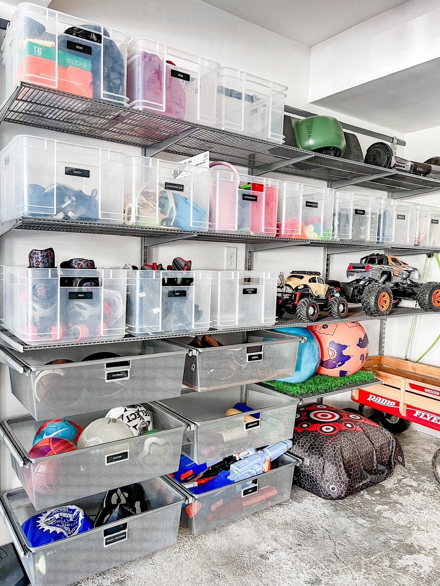 If bikes and outdoor toys are taking up your parking spot in the garage, let’s talk! We design systems + spaces that include:

✔️ everything in a dedicated zone
✔️ kid-friendly storage with labels
✔️ a clear floor so you can reclaim your parking space
✔️ systems that are easy to maintain 

Your garage should work for the whole family. Comment GARAGE or DM us to get on our calendar!

#LTKHome