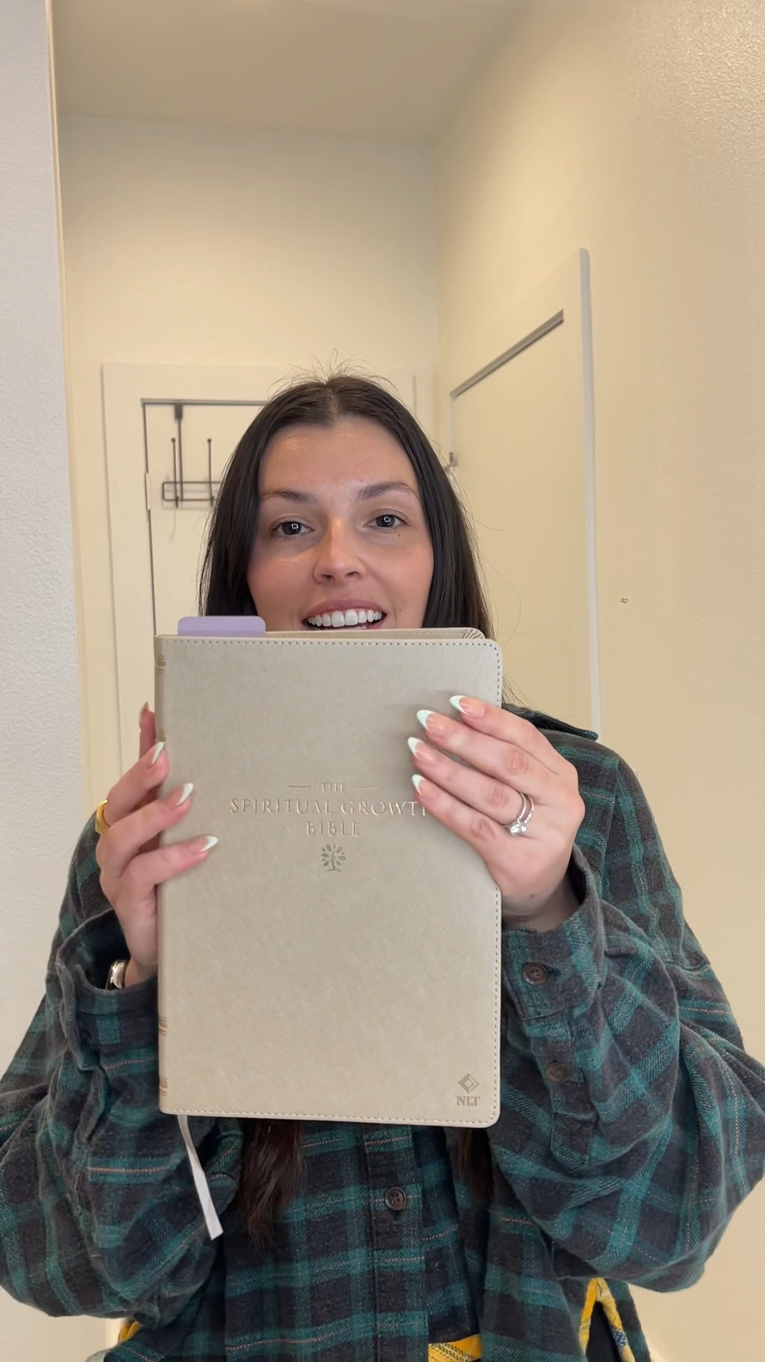 New Bible + devotional 🤍 #bible #devotional #biblestudy #girly #amazonfind
