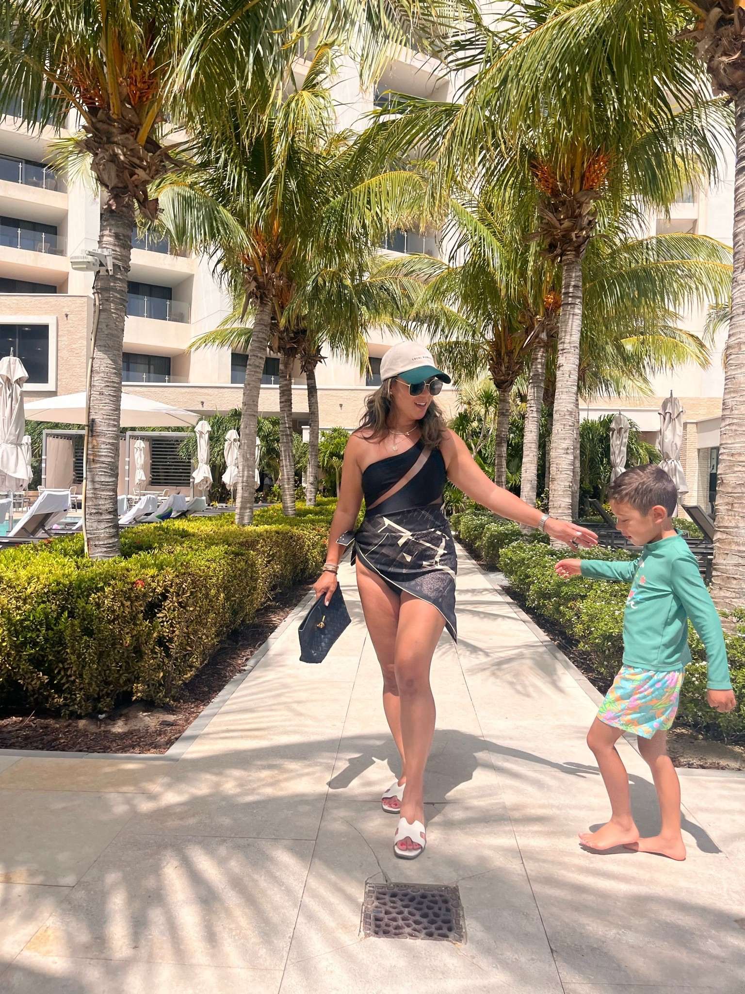 Mom life. One piece sold out. I linked similar. Who says you can’t wear all black on vacation?

#LTKdayinmylife #LTKOver40 #LTKKids
