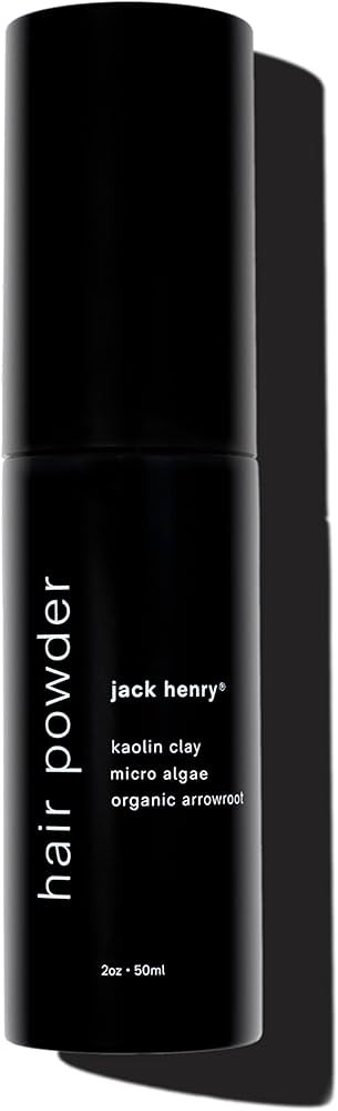 Jack Henry Dry Shampoo Powder (2oz) - Unscented, Alcohol-Free, Plant-Based Formula for All Hair T... | Amazon (US)