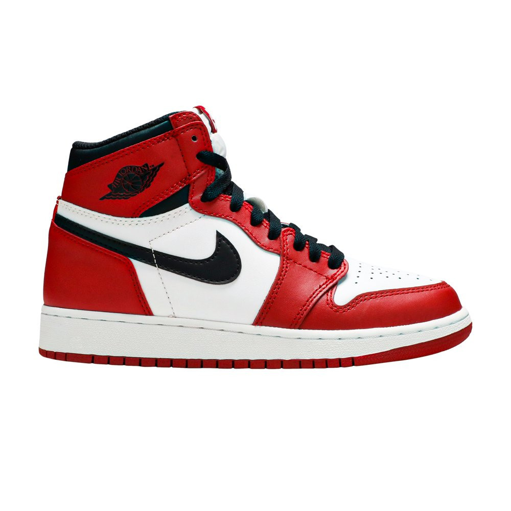 Air Jordan 1 Retro High OG GS 'Chicago' 2015 | White | Kid's Size 10.5 | GOAT