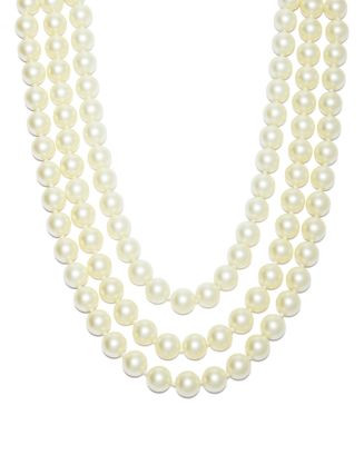 Barbara Imitation Pearl Necklace, 17" | Bloomingdale's (US)