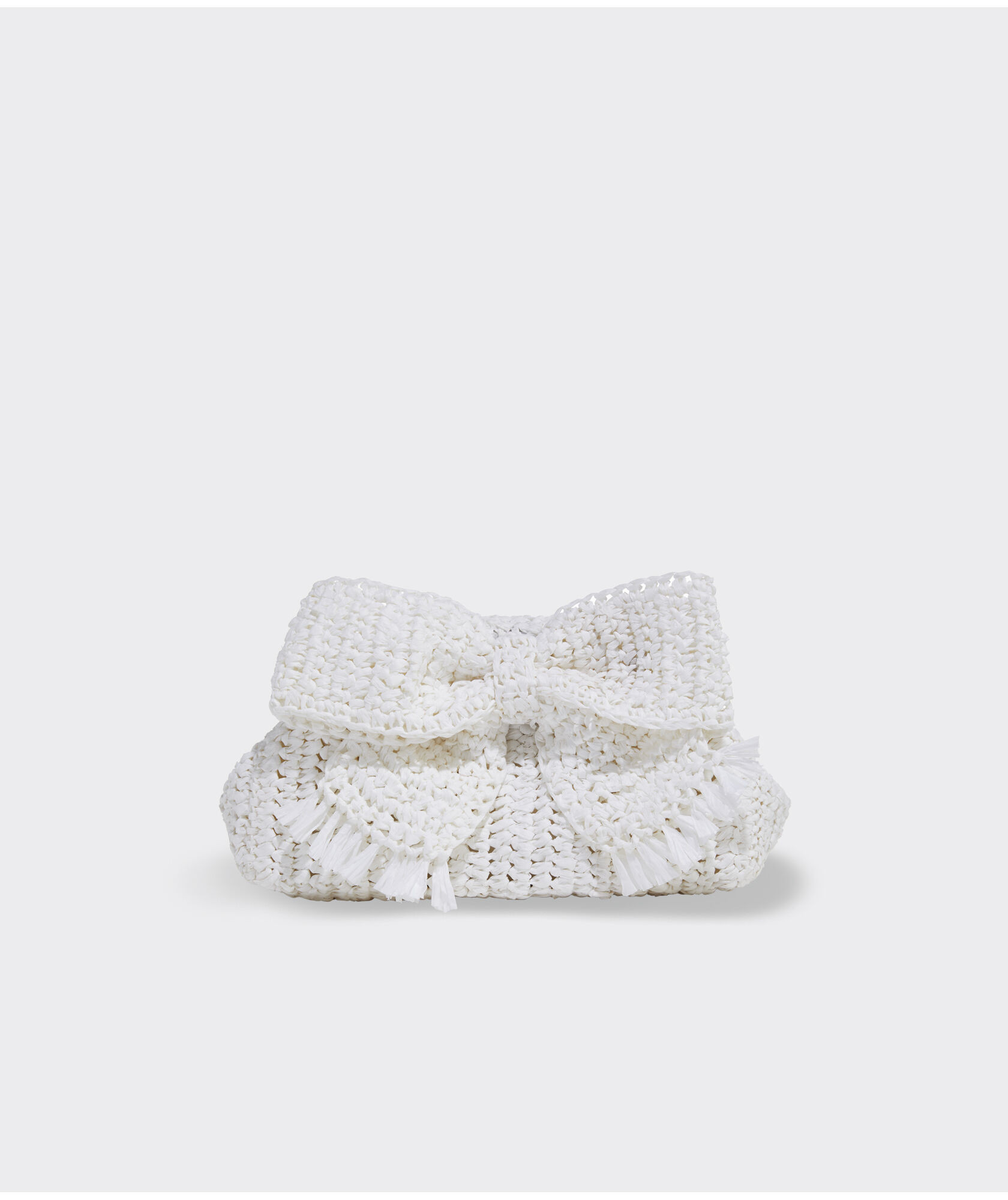 Kentucky Derby Raffia Bow Clutch | vineyard vines