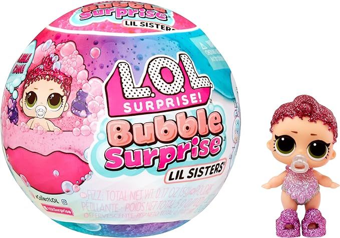 L.O.L. Surprise! LOL Surprise Bubble Surprise Lil Sisters - Collectible Doll, Baby Sister, Surpri... | Amazon (US)