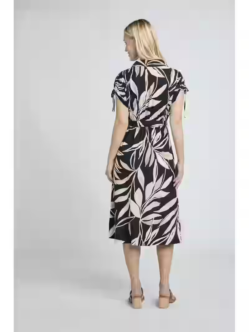 Time and Tru Women's and Women's Plus Midi Shirtdress, Sizes XS-4X | Walmart (US)
